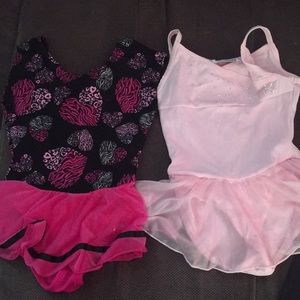 Ballet/gymnastics suits size 4/5